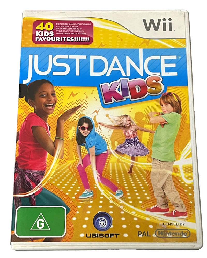 Just Dance Kids Nintendo Wii PAL *No Manual* Wii U Compatible (Pre-Owned)