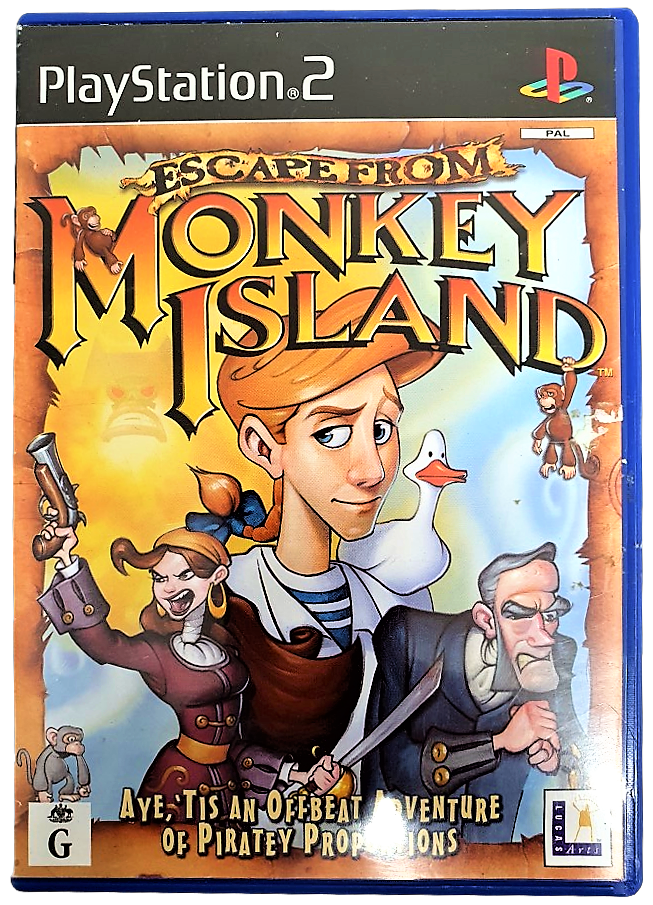 Escape From Monkey Island PS2 PAL *No Manual* Playstation 2 (Preowned)