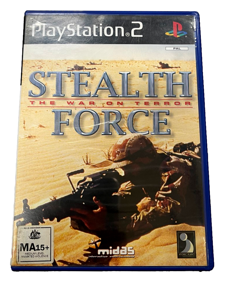 Stealth Force The War on Terror PS2 PAL *Complete* (Preowned)