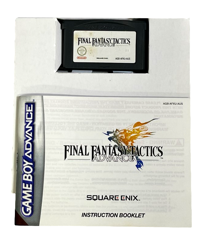 Final Fantasy Tactics Advanced Nintendo Gameboy Advanced GBA *Complete* Boxed (Pre-Owned)