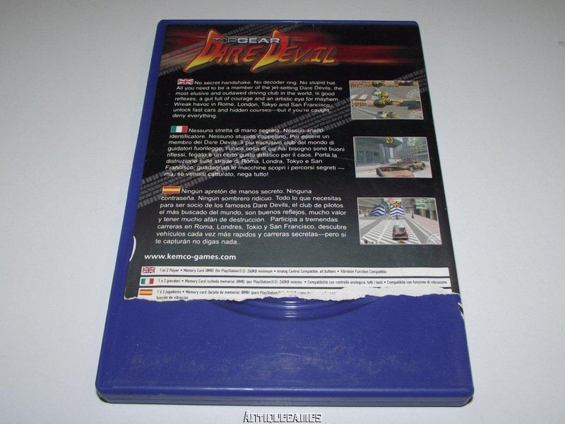 Top Gear Dare Devil PS2 PAL *Complete* (Preowned)