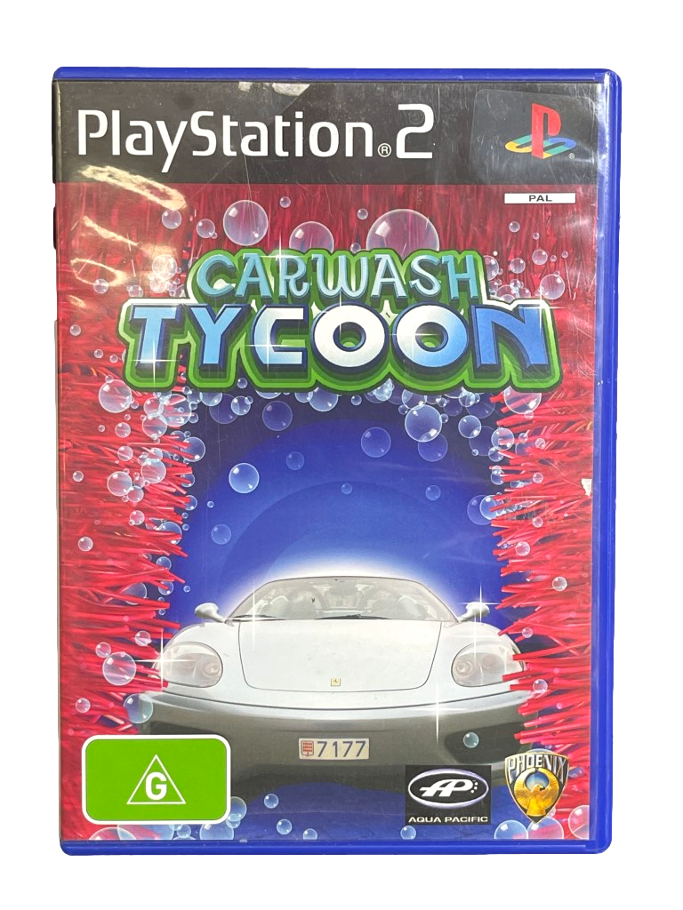 Car Wash Tycoon PS2 PAL *Complete* (Preowned)