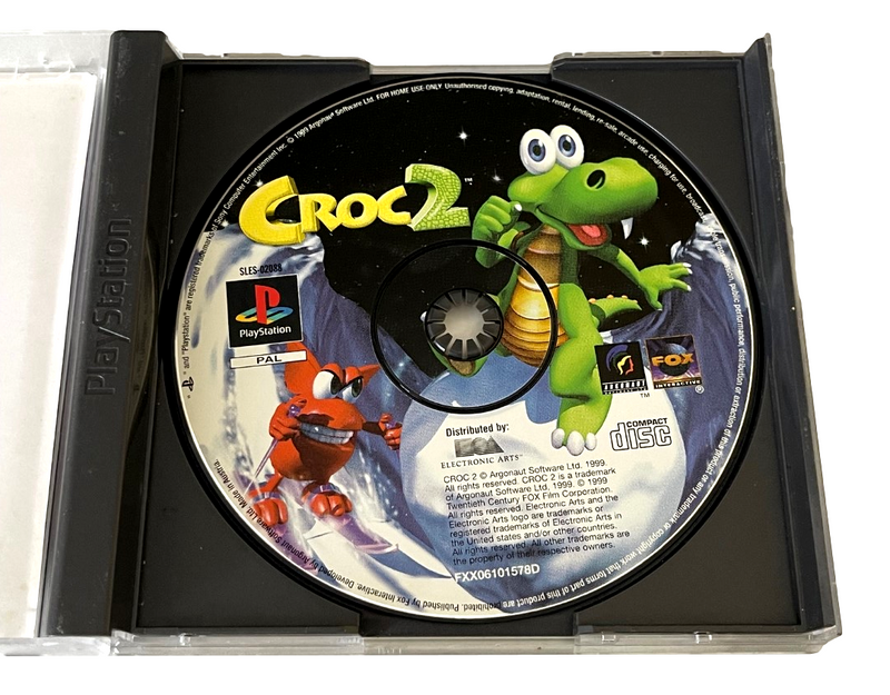 Croc 2 PS1 PS2 PS3 PAL *No Manual* (Preowned)