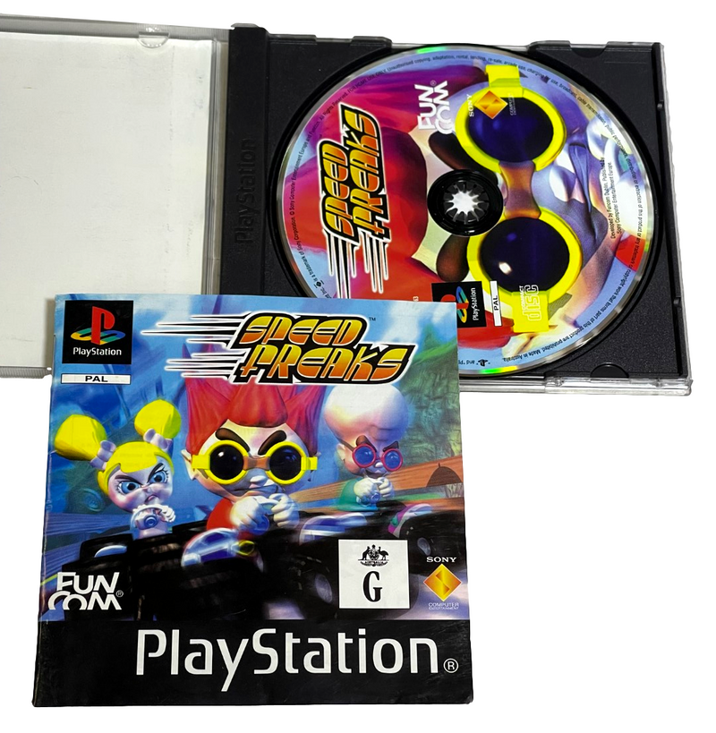 Speed Freaks PS1 PS2 PS3 PAL *Complete* (Preowned)