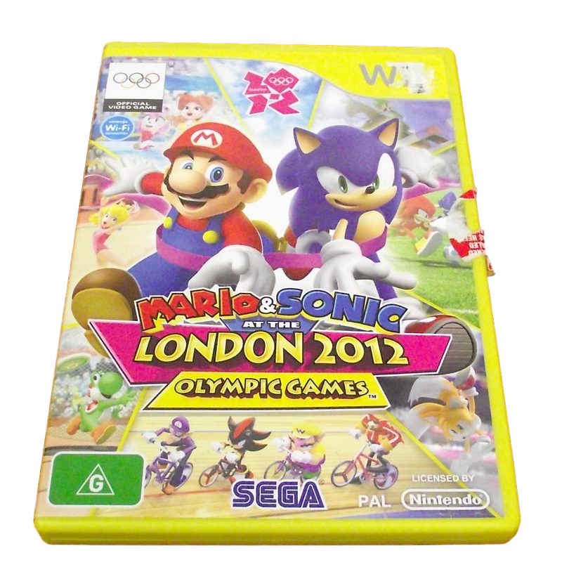 Mario & Sonic at the London 2012 Olympic Games Nintendo Wii PAL Wii U Compatible (Preowned)