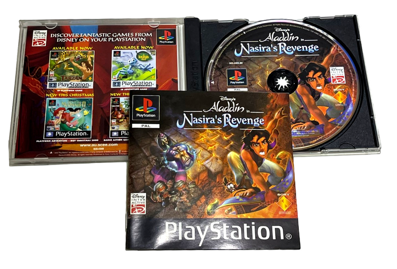 Aladdin in Nasira's Revenge PS1 PS2 PS3 PAL *Complete* (Preowned)