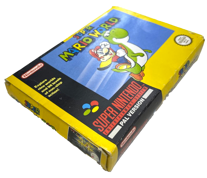 Super Mario World Nintendo SNES Boxed PAL *Complete* (Preowned)