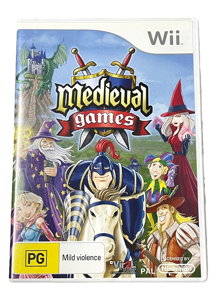 Medieval Games Nintendo Wii PAL *Complete* Wii U Compatible (Pre-Owned)