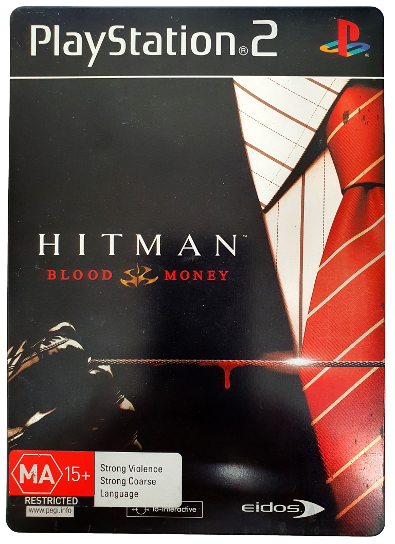 Hitman Blood Money Steelbook PS2 PAL *No Manual*