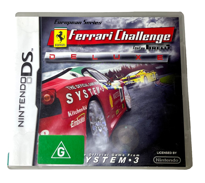 Ferrari Challenge Deluxe Nintendo DS 2DS 3DS Game *Complete* (Pre-Owned)