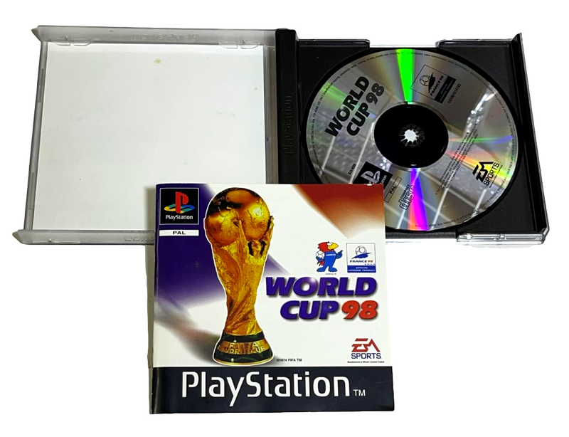 FIFA World Cup 98 PS1 PS2 PS3 PAL *Complete* (Preowned)