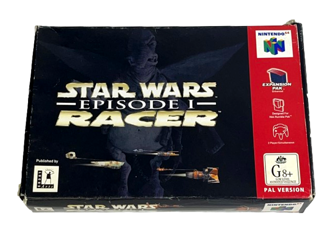 Star Wars Episode 1 Racer Nintendo 64 N64 Boxed PAL *Complete*