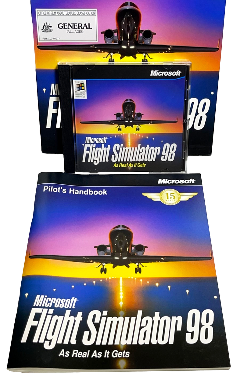 Microsoft Flight Simulator 98 Big Box PC (Preowned)