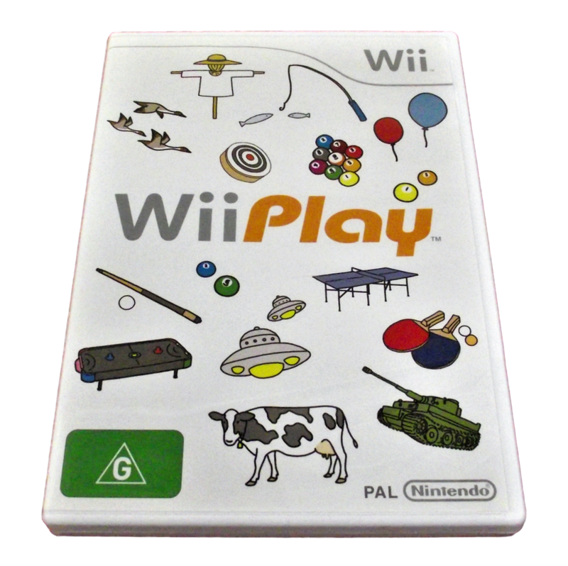 Wii Play Nintendo Wii PAL *No Manual* (Pre-Owned)