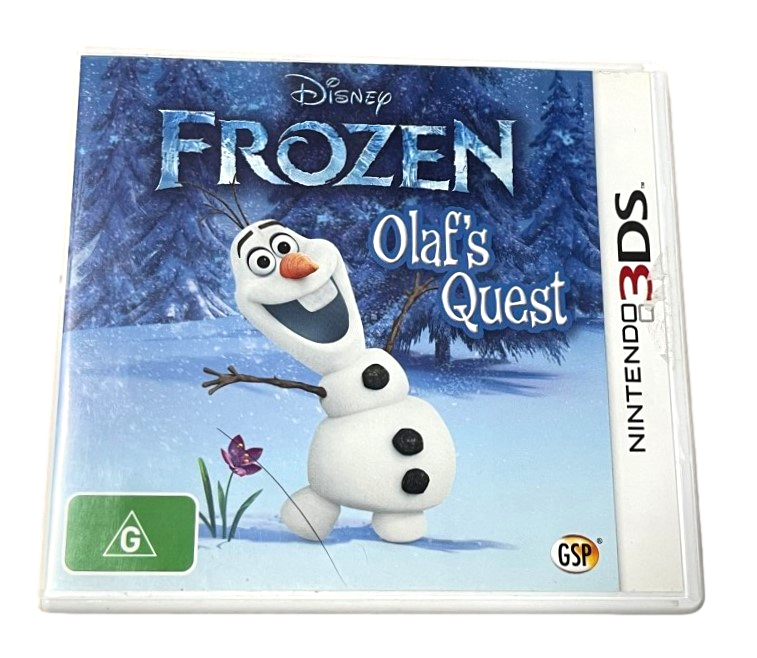 Disney Frozen Olaf's Quest Nintendo 3DS 2DS Game (Pre-Owned)