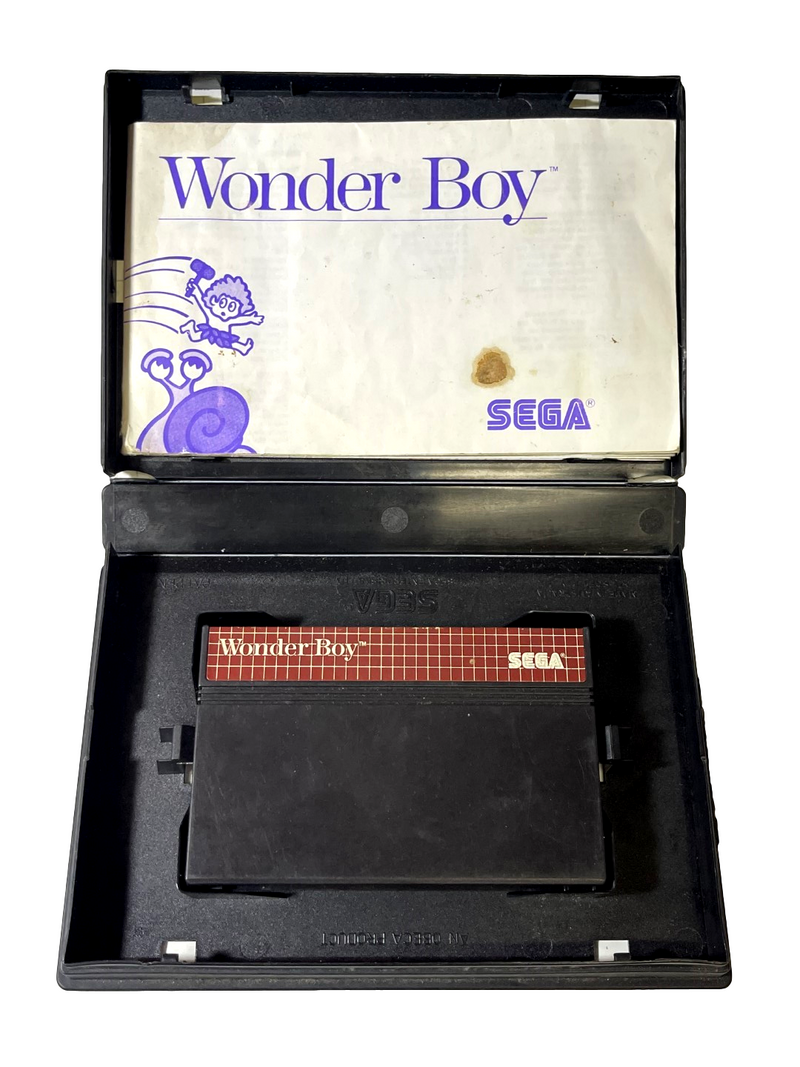 Wonder Boy Sega Master System *Complete* (Pre-Owned)