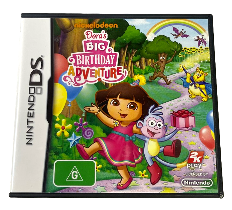 Dora's Big Birthday Adventure DS 2DS 3DS Game *Complete* (Pre-Owned)