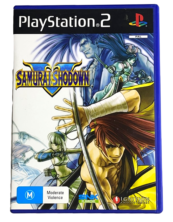 Samurai Shodown V PS2 PAL *Complete* (Preowned)