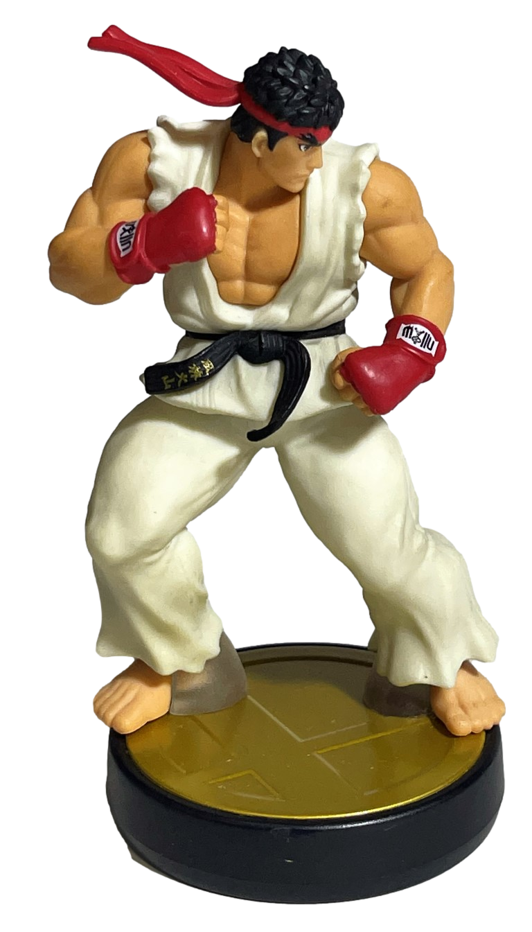 Super Smash Bros Collection N0.56 Ryu Nintendo Amiibo Loose (Preowned)