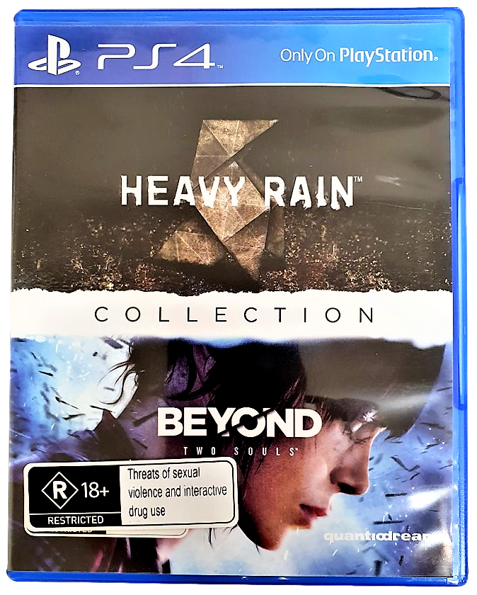 The Heavy Rain & Beyond Two Souls Collection Sony PS4 PlayStation 4 (Preowned)