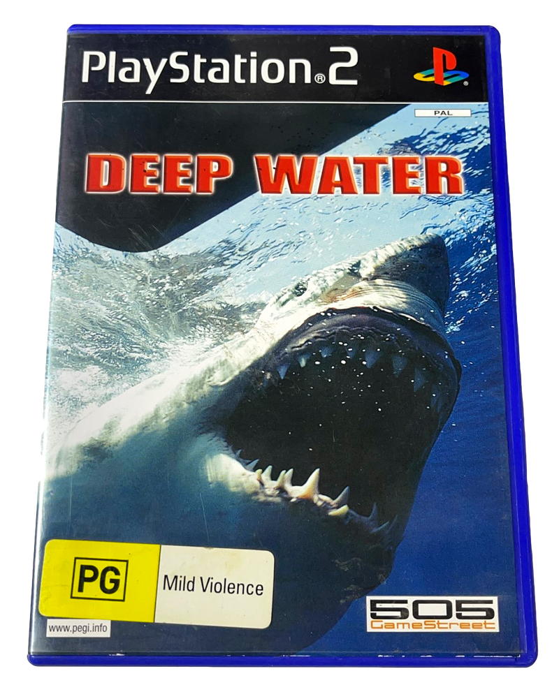 Deep Water PS2 PAL *Complete* Shark (Preowned)