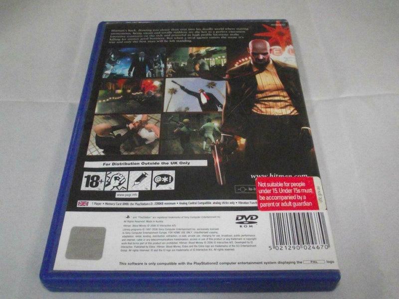 Hitman Blood Money PS2 PAL *No Manual* (Preowned)