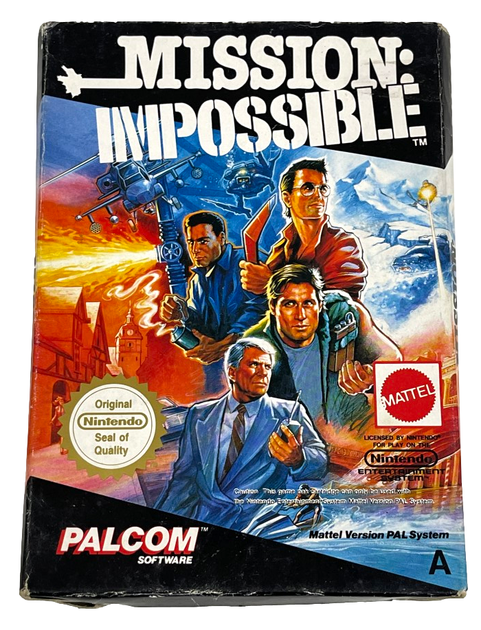 Mission: Impossible Nintendo NES Boxed PAL (Preowned)