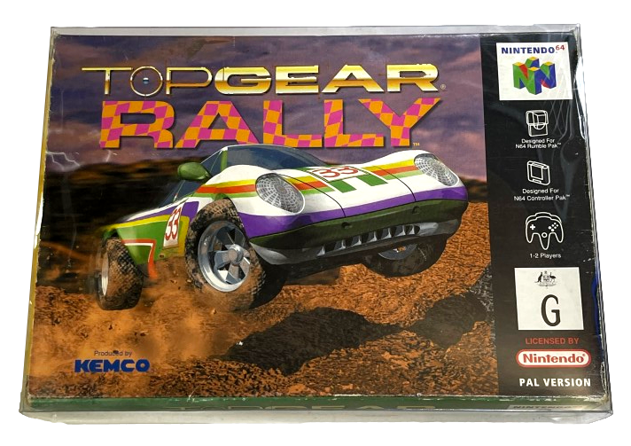 Top Gear Rally Nintendo 64 N64 Boxed PAL *Complete* (Preowned)