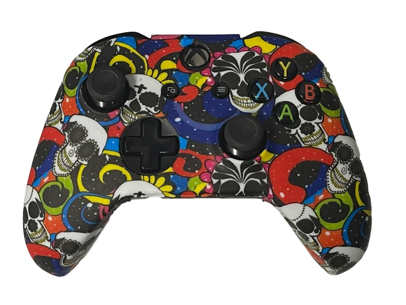 Silicone Cover For XBOX ONE Controller Skin - Large Sugar Skulls