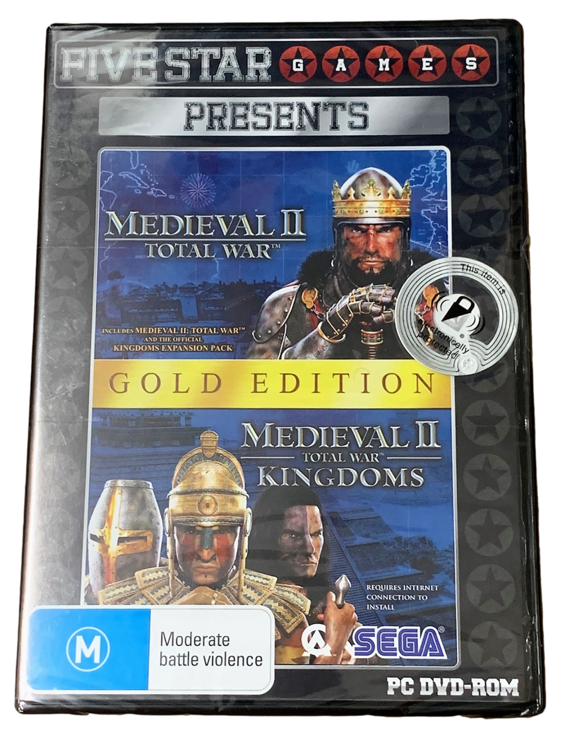 Medieval II Gold Edition *Sealed* PC DVD