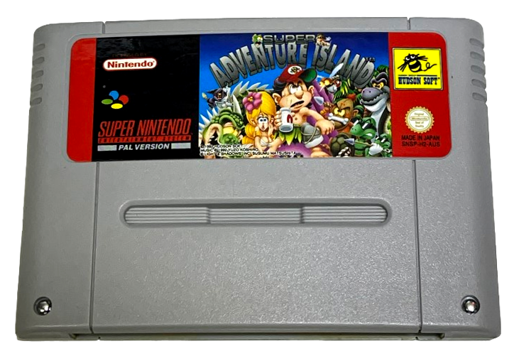 Super Adventure Island Super Nintendo SNES PAL (Preowned)