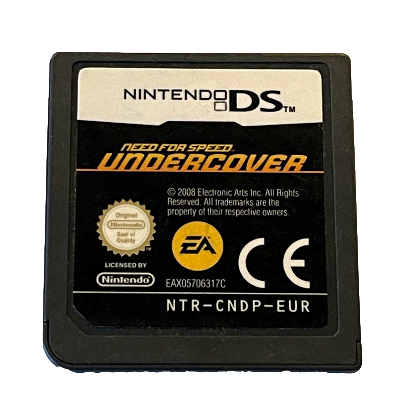 Need For Speed Undercover Nintendo DS 2DS 3DS *Cartridge Only* (Pre-Owned)