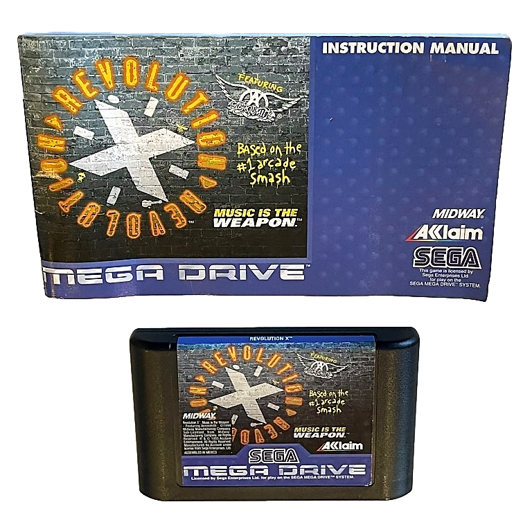 Revolution X Sega Mega Drive *Complete* (Pre-Owned)