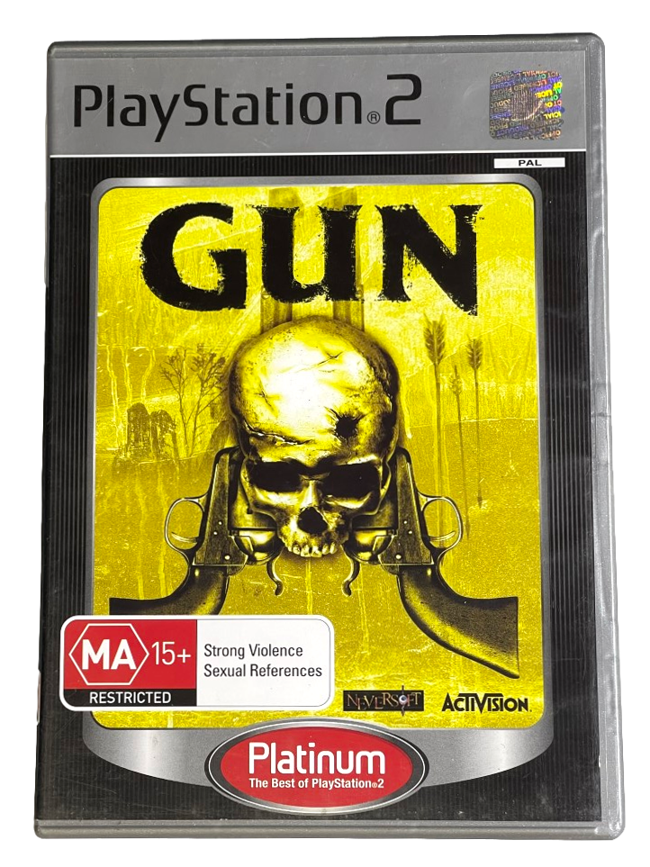 Gun PS2 (Platinum) PAL *No Manual* (Pre-Owned)