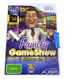 Family Game Show 3 Shows in 1 Nintendo Wii PAL Wii U Compatible *Factory Sealed*
