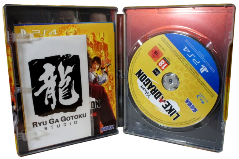 Yakuza Like A Dragon Sony PS4 Day Ichi Steelbook Edition (Pre-Owned)