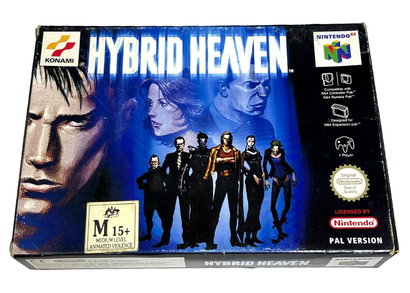 Hybrid Heaven Nintendo 64 N64 Boxed PAL *Complete* (Preowned)