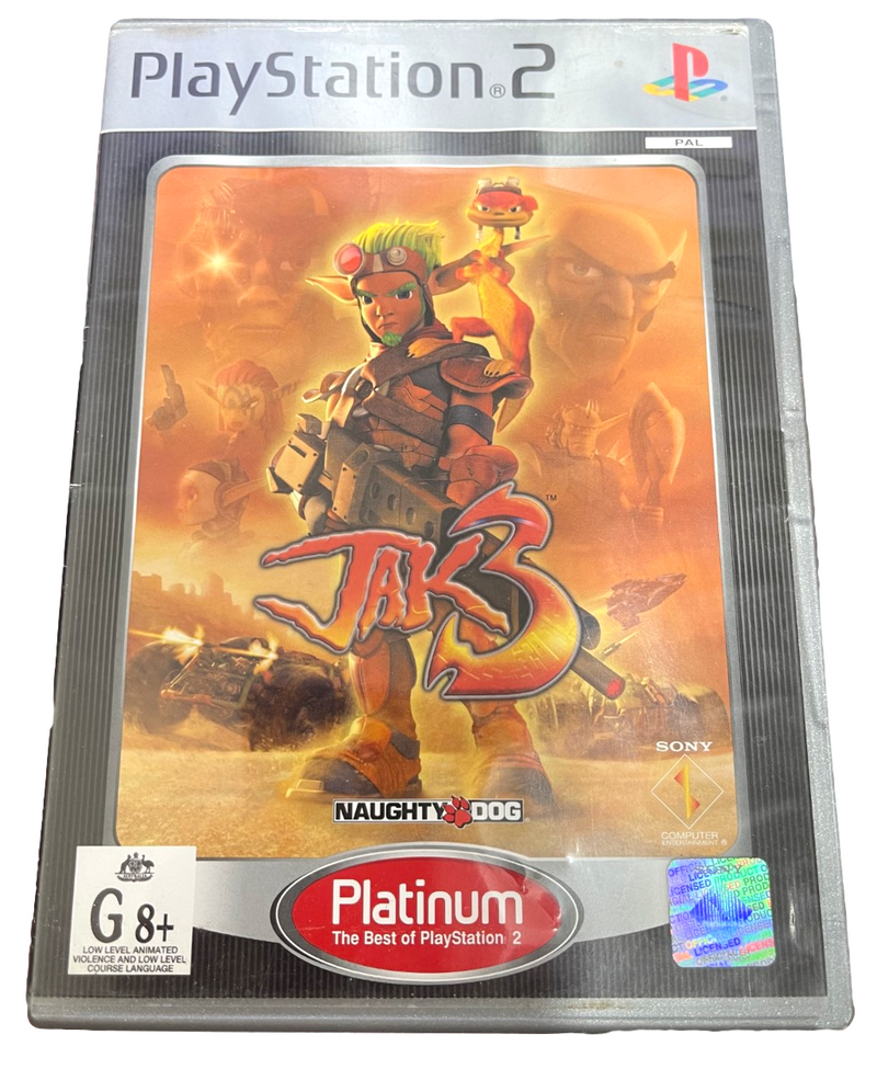 Jak 3 PS2 (Platinum) PAL *Complete* (Preowned)