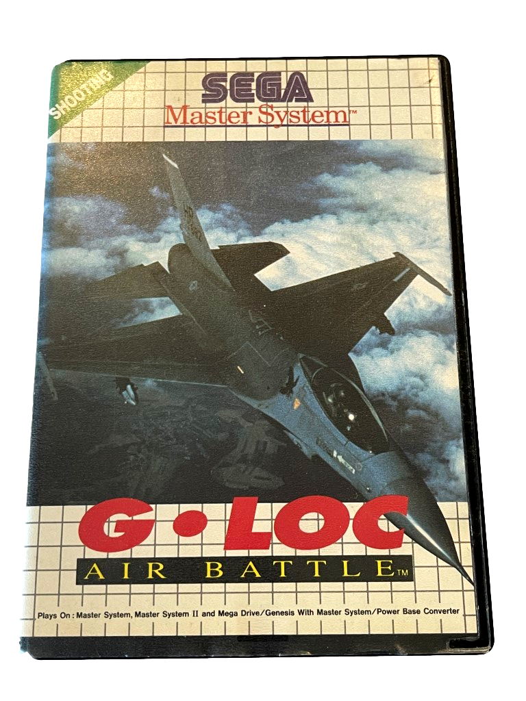 G-Loc Air Battle Sega Master System *Complete* (Pre-Owned)