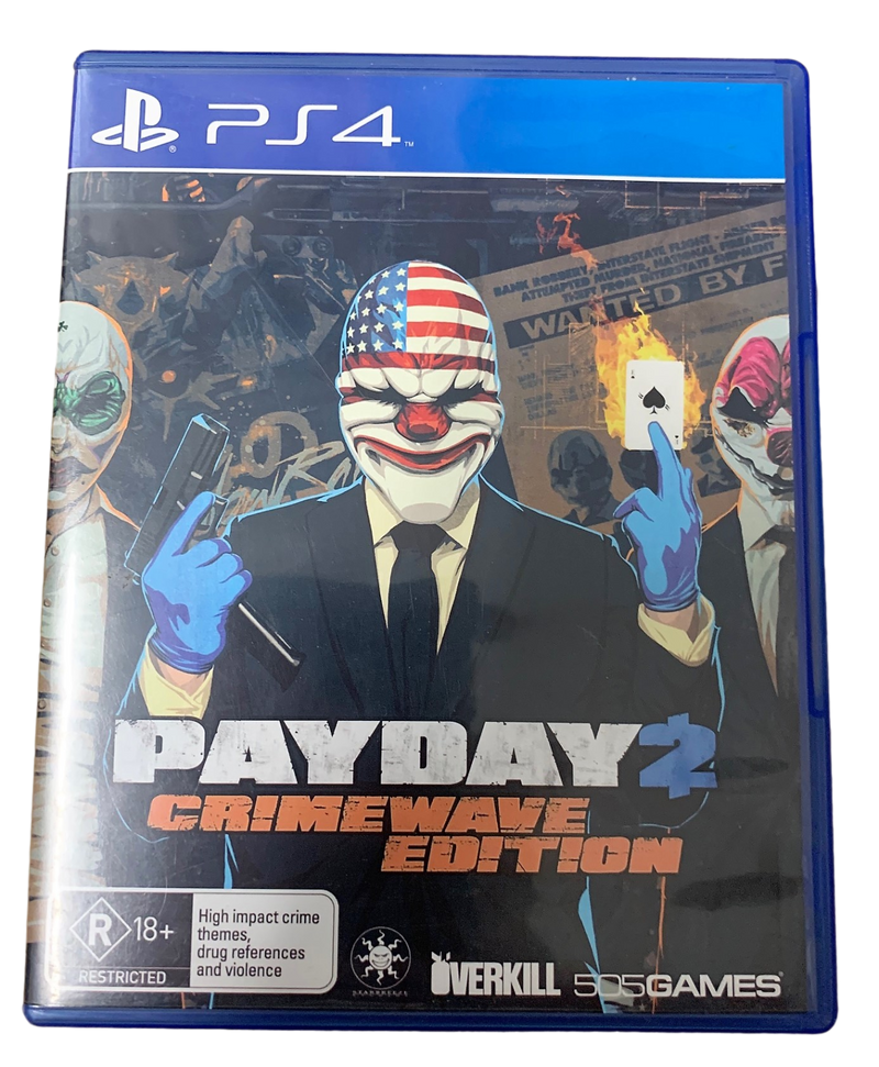 Payday ps4 sales