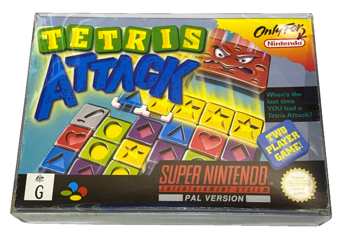 Tetris Attack SNES Boxed PAL *Complete* (Preowned)