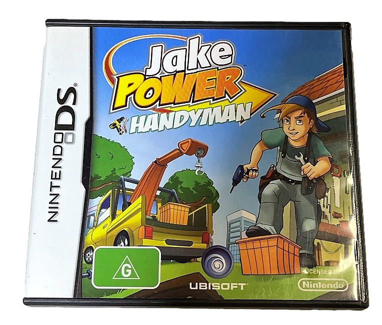 Jake Power Handyman DS 2DS 3DS Game *Complete* (Pre-Owned)