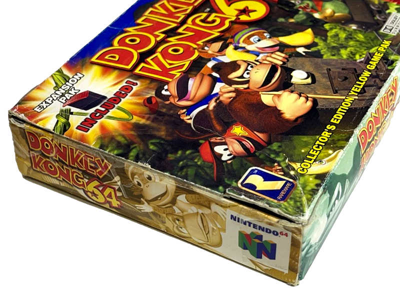 Donkey Kong 64 Nintendo 64 N64 Boxed PAL *Complete* Expansion Pak & Puller (Preowned)