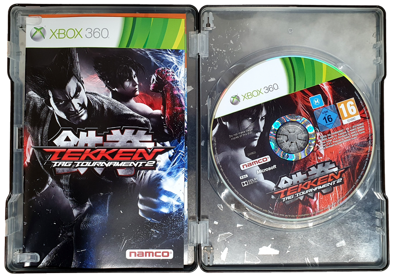 Tekken Tag Tournament 2 ANZ Edition Steelbook XBOX 360 PAL *Complete* (Pre-Owned)
