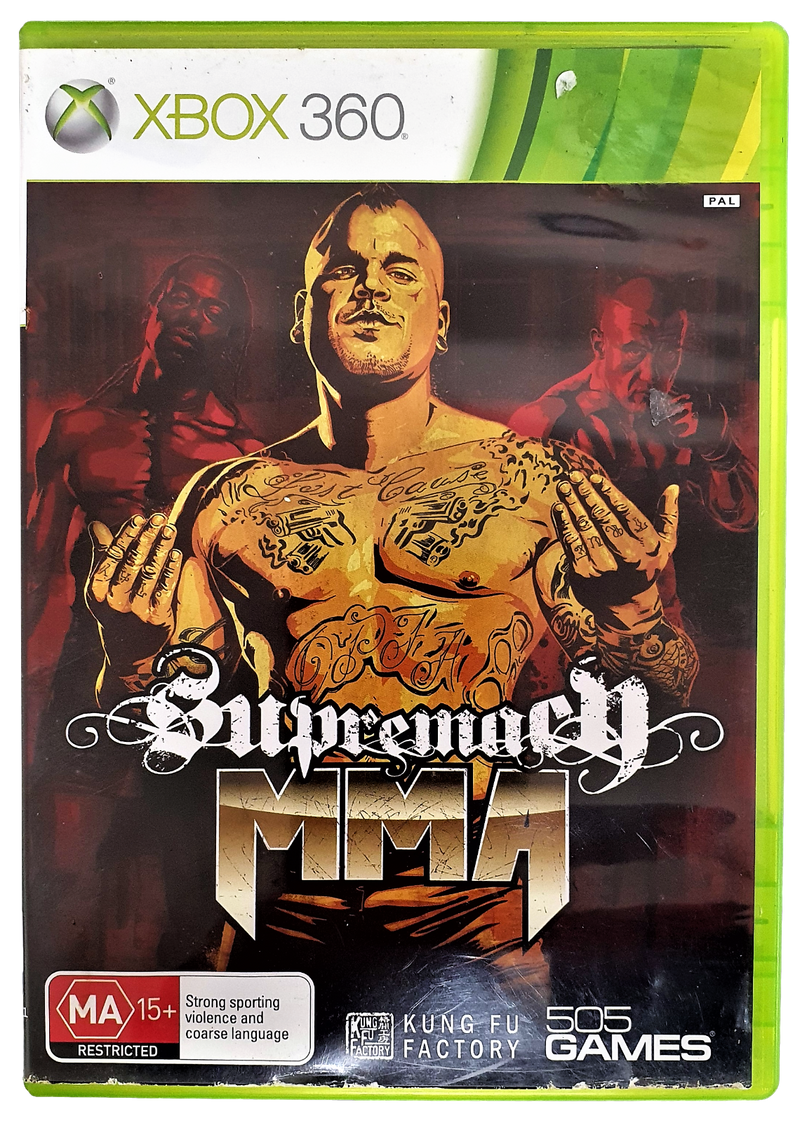 Supremacy MMA Microsoft XBOX 360 PAL (Preowned)