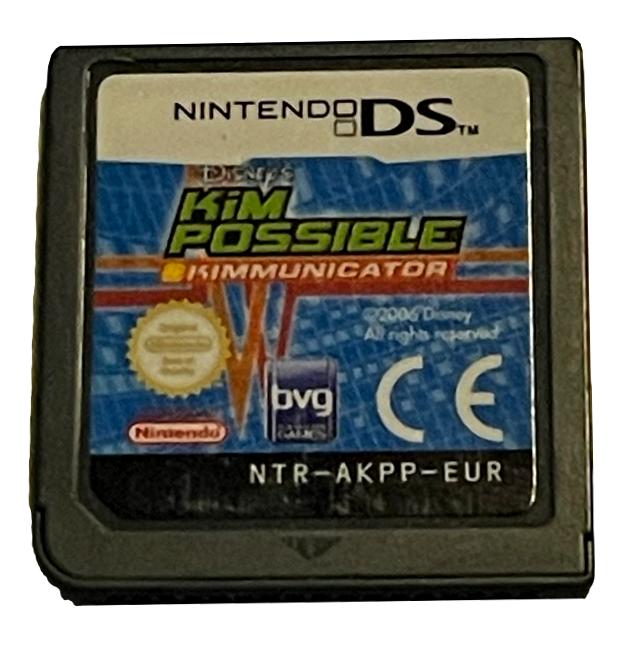 Kim Possible Kimmunication Nintendo DS 2DS 3DS Game *Cartridge Only* (Preowned)