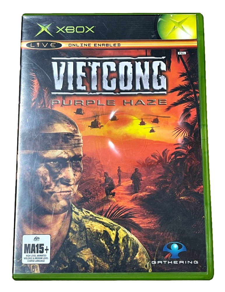 Vietcong Purple Haze XBOX Original PAL *Complete* (Preowned)