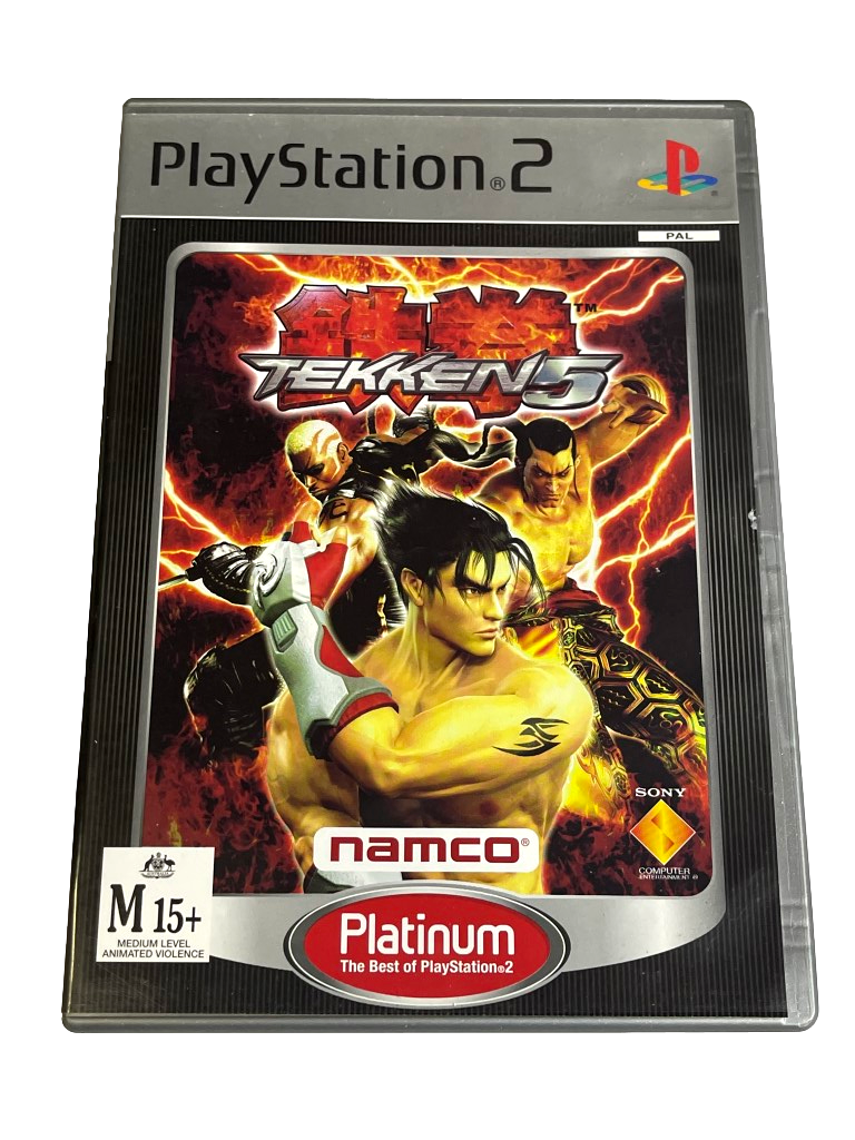 Tekken 5 (Platinum) PS2 PAL *Complete*  (Preowned)