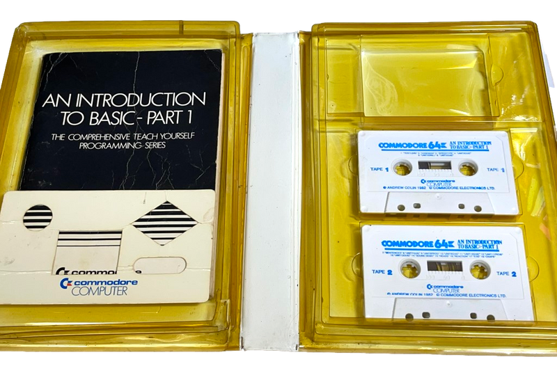 An Introduction to Basic Part 1 Commodore 64 Tapes Boxed *Complete* (Preowned)