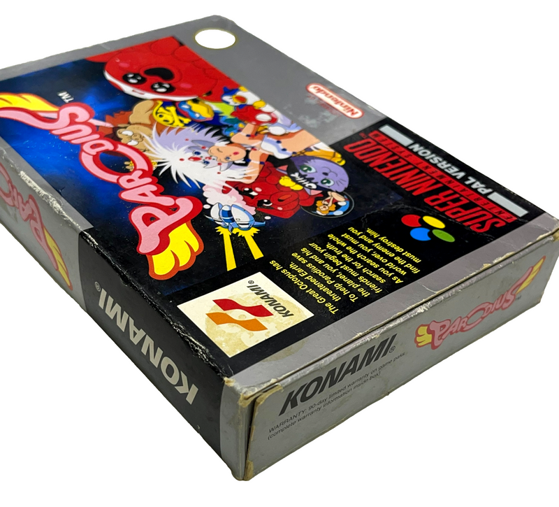 Parodius Nintendo SNES Boxed PAL *No Manual* (Preowned)